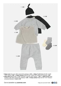 Baby T-shirt aanbieding bij Zeeman – geldig van 27.12.2025 t/m 09.01.2026