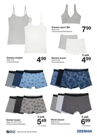 Kinder boxer aanbieding bij Zeeman – geldig van 27.12.2025 t/m 09.01.2026