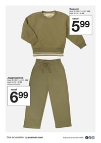 Joggingbroek aanbieding bij Zeeman – geldig van 27.12.2025 t/m 09.01.2026