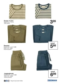 Sweater aanbieding bij Zeeman – geldig van 27.12.2025 t/m 09.01.2026