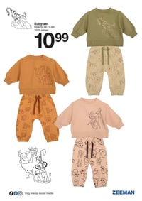 Baby set aanbieding bij Zeeman – geldig van 31.01.2026 t/m 06.02.2026