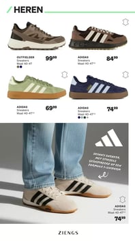 ADIDAS Sneakers aanbieding bij Ziengs – geldig van 24.01.2026 t/m 22.02.2026