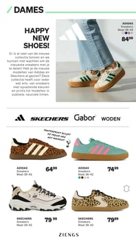 ADIDAS Sneakers aanbieding bij Ziengs – geldig van 24.01.2026 t/m 22.02.2026